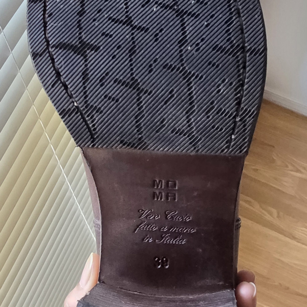 Moma Tronchetta Donna Leather Ankle Boots - Picture 5 of 5